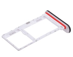 Szufladka tacka uchwyt na dwie karty Dual SIM do Sony Xperia 10 IV, czarna