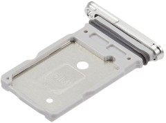 Szufladka tacka karty Dual SIM do Samsung Galaxy S25 Ultra S938, srebrna
