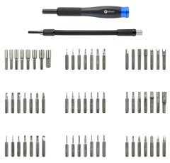 ORG Zestaw Mako Śrubokręt + 64 precyzyjne bity końcówki do napraw (iFixit)