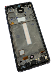 HQ OLED LCD 6.46" Samsung A52(S) 5G PURPLE z ramką