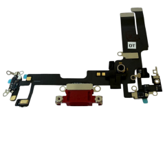 ORG Złącze ładowanie oryginalne demont do Apple iPhone 14, czerwone