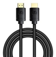 Kabel HDMI Baseus 8K & 60Hz /4K & 120Hz 2m, czarny