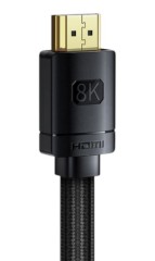 Kabel HDMI Baseus 8K & 60Hz /4K & 120Hz 2m, czarny