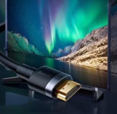 Kabel Baseus HDMI 2.0 4K 60Hz 3D 18 Gbps 3m czarny
