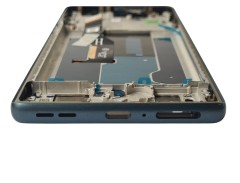 ORG Wyświetlacz LCD oryginalny z ramką do Motorola Edge 50 Fusion niebieski