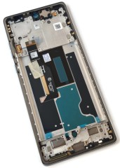 ORG Wyświetlacz LCD oryginalny z ramką Motorola Edge 50 Fusion marshmallow