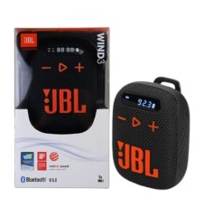 Głośnik Bluetooth+FM JBL Wind 3 5W Wodoodporny+uchwyt na rower Orange-Black