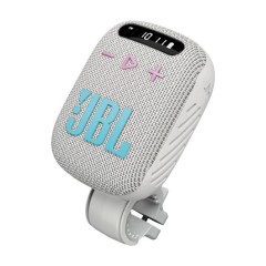 Głośnik Bluetooth+FM JBL Wind 3 5W Wodoodporny +uchwyt na rower/motor szary