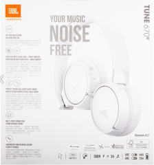 ORG Słuchawki Bezprzewodowe Bluetooth nauszne JBL Tune 670NC, białe