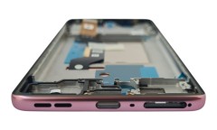 ORG Wyświetlacz oryginalny LCD z ramką do Motorola Edge 60 Fusion (Różowy)