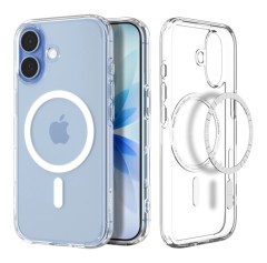 Etui SPIGEN Ultra Hybrid MagSafe mocne do iPhone 17 (przezroczyste)
