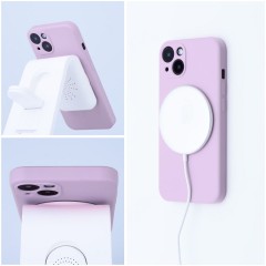 Etui SILICONE Mag Cover z MagSafe do Samsung Galaxy S26 (różowe)