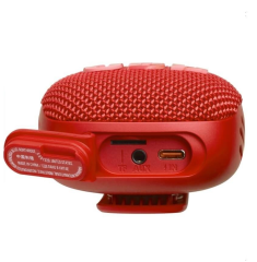 Głośnik Bluetooth+FM JBL Wind 3 5W Wodoodporny +uchwyt na rower/motor red