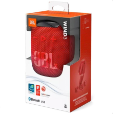 Głośnik Bluetooth+FM JBL Wind 3 5W Wodoodporny +uchwyt na rower/motor red
