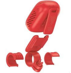 Głośnik Bluetooth+FM JBL Wind 3 5W Wodoodporny +uchwyt na rower/motor red