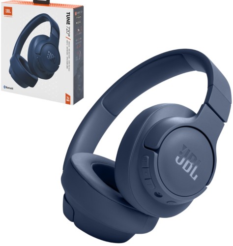 ORG Słuchawki Bezprzewodowe Bluetooth nauszne JBL Tune 720 BT, niebieskie
