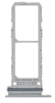 Szufladka tacka uchwyt karty SIM do Samsung Galaxy Note 10, Srebrna