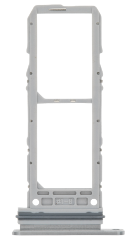 Szufladka tacka uchwyt karty SIM do Samsung Galaxy Note 10, Srebrna