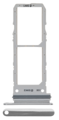 Szufladka tacka uchwyt karty SIM do Samsung Galaxy Note 10, Srebrna