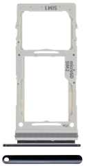 Szufladka tacka uchwyt karty SIM do Samsung Galaxy Note 10 Lite, Czarna