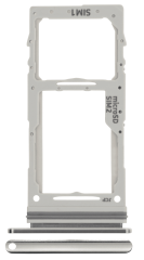 Szufladka tacka uchwyt karty SIM do Samsung Galaxy Note 10 Lite, Srebrna