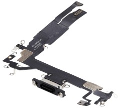 Gniazdo ładowania USB złącze mikrofon Apple iPhone 17 (Czarne)