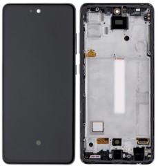 HQ Wyświetlacz LCD Incell 6.2" z ramką do Samsung Galaxy A52(S) 5G czarny