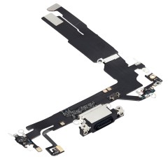 Gniazdo ładowania złącze USB mikrofon do Apple iPhone 16, czarne