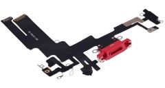 Gniazdo ładowania złącze USB mikrofon do Apple iPhone 14, czerwone
