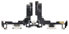 HQ Złącze ładowania USB do Apple iPhone 14, Białe (Starlight)