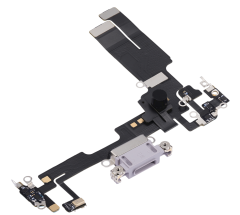 HQ Złącze ładowania USB do Apple iPhone 14, Fioletowe (Purple)