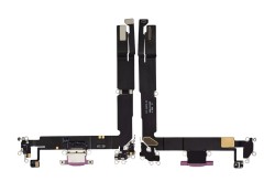 HQ Złącze ładowania USB do Apple iPhone 16 Plus (Różowe)