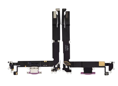 HQ Złącze ładowania USB do Apple iPhone 16 Plus (Różowe)