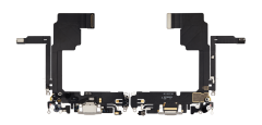 HQ Złącze ładowania USB do Apple iPhone 15 Pro (White Titanium)