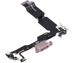 HQ Złącze ładowania USB do Apple iPhone 15 Plus (Różowe)
