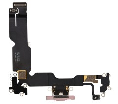 HQ Złącze ładowania USB do Apple iPhone 15 Plus (Różowe)
