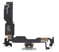 HQ Złącze ładowania USB do Apple iPhone 15 Plus (Zielone)