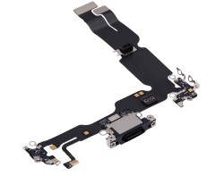HQ Złącze ładowania USB do Apple iPhone 15 Plus (Czarne)