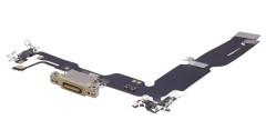 Gniazdo ładowania złącze USB mikrofon do Apple iPhone 15 Plus, żółte