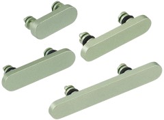 Przyciski Power i Volume i Action guzik do iPhone 17 (Szałwia/Zielone)