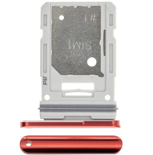 Szufladka tacka uchwyt karty SIM do Samsung Galaxy S20 FE, Czerwona