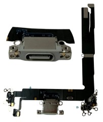ORG Złącze ładowanie USB oryginalne demont do iPhone 16 Plus (Białe)