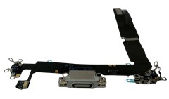 ORG Złącze ładowanie USB oryginalne demont do iPhone 16 Plus (Białe)