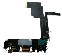 ORG Złącze ładowanie USB oryginalne demont iPhone 15 Pro (White Titanium)