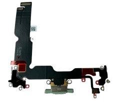 ORG Złącze ładowanie USB oryginalne demont do iPhone 15 Plus (Zielone)
