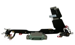ORG Złącze ładowanie USB oryginalne demont do iPhone 15 Plus (Zielone)