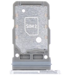 Szufladka tacka uchwyt karty SIM do Samsung Galaxy S21+ Plus, Srebrna