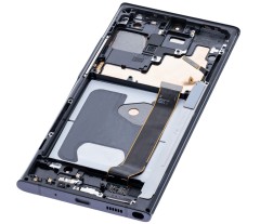 HQ Wyświetlacz LCD OLED z ramką do  Samsung Galaxy Note 20 Ultra 5G, czarny
