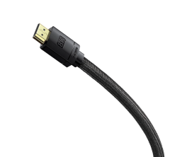 Kabel HDMI Baseus 8K & 60Hz / 4K & 120Hz / 2k & 144 Hz 1m (czarny)