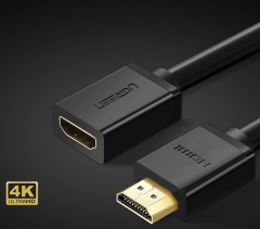 Przedłużacz/Kabel HDMI 4K UGREEN 1m HDMI męski-żeński, czarny